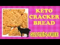 CRACKER BREAD Keto Fun Gluten-free Goat cheese Lectin-free Yeast-free Sugar-free
