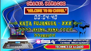 Download KARAOKE - DJ KATA PUJANGGA _ RHOMA IRAMA MP3