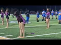 Bradwell Institute Tiger Band led by five female Drum Major