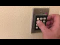 How To Change The Code On A IEI 212I Keypad