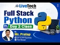 Full Stack Python Day 2 LiveTech Software Training