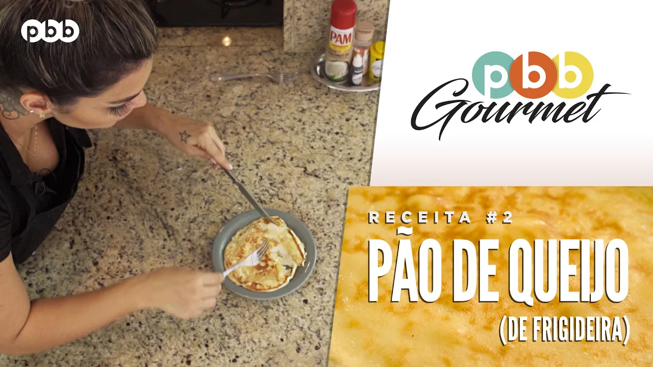 PBB GOURMET #02 PÃO DE QUEIJO DE FRIGIDEIRA