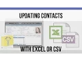 FileMaker Training - Updating Contacts With Excel or CSV or TAB file