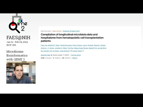 Introduction to the Cancer Microbiome Intervention Tutorial data