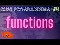 Rust Programming Tutorial - functions