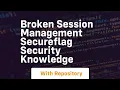 Broken Session Management SecureFlag Security Knowledge