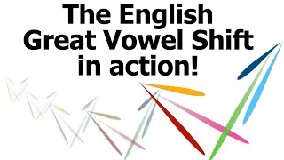 The English Great Vowel Shift in action