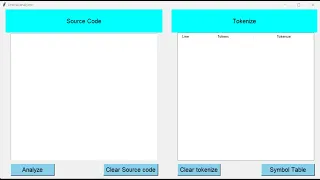 Compiler Design Project in Python Tkinter Library Overview And Details