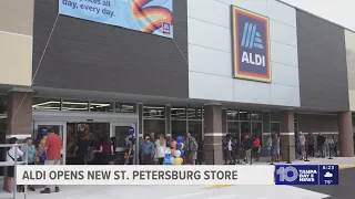 Aldi opens its newest store in Five Point area in St Pete