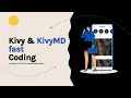 Kivy KivyMD Fast Coding Build INSTAGRAM - Main Page