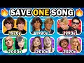 Download Lagu Save One Song: 6 Songs Per Decade 🎶 TOP Songs of the Decades ✨ | Music Quiz 2025