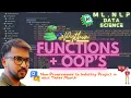 Python Functions and OOPs for Non Programmers