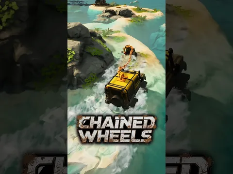 Chained Wheels'a yeni ada haritası geldi arkadaşlar🦜#game #gamedev #indiegame