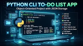 Python To-Do List with OOP Add Edit Delete Report Tasks