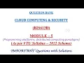 Cloud Computing Security - BIS613D