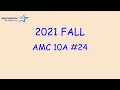 2021 Fall AMC 10A