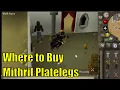 Where to Buy Mithril Platelegs in OSRS