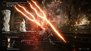 Elden Ring - Maliketh the Black Blade feat Blades Lightning NG 7 No Hit