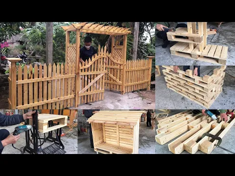 Download MP3 Top 6 Ideas On ways to Reuse Pallets for DIY Pallet Projects - Awesome DIY Wood Pallet Ideas