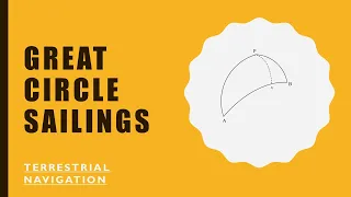 How to solve Great Circle Sailing Calculations with intermediate points Distance courses vertex