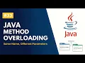 - Method Overloading in Java Explained Clearly with Examples