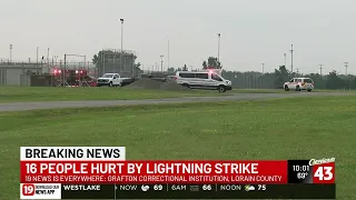 16 inmates struck by lightning at Grafton Prison in Lorain County