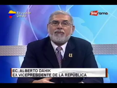 Ec. Alberto Dahik