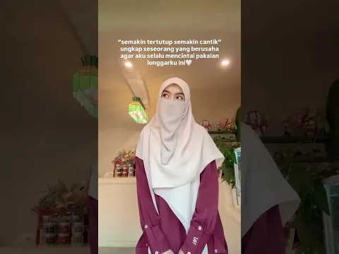 Alhamdulillah bisa menutup aurat #akhwatmuslimah #masukberanda #annisa #hijabehaya
