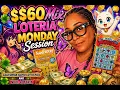60 Mix Loteria Monday Session NC Education Lottery and California Lottery