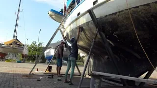 The WORST part of LIVING ON A BOAT | BOAT WORK Episode 145 Sailing Catalpa