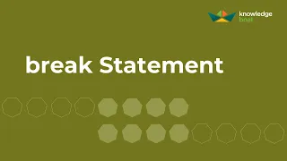 break Statement ICSE Computer Applications Java BlueJ