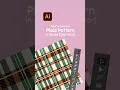 How to make a plaid pattern in