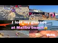 MALIBU BEACH SUNSET WATCH W my DAD vlog week 1 day 1