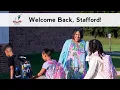 Welcome Back Stafford First Week of School 2026