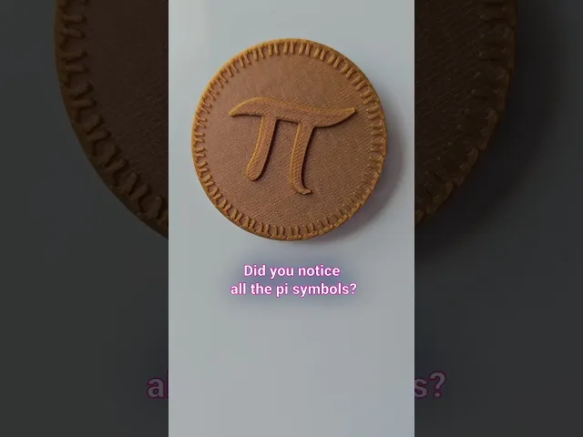 March Magnets - Day 4 #marchmagnets | Pie with pi symbols video thumbnail