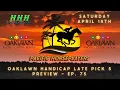 GRADE 1 OAKLAWN HANDICAP LATE PICK 5 Ep 75 Pacific Horseplayers