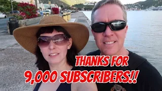 Cruising Off Duty passes 9,000 Subscribers and the planned 10,000 sub Live Celebration Episode