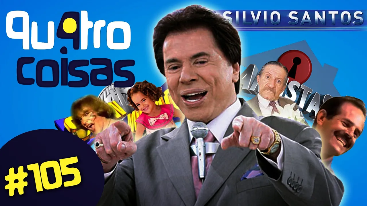 VOCÊ SABE TUDO SOBRE SILVIO SANTOS? - QU4TRO COISAS
