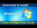 Windows 7 Installation Guide ISO Download USB Boot Tutorial