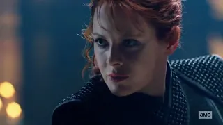 into the badlands widow vs the master fight scene