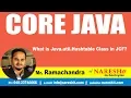 Core Java Tutorials What is Java util Hashtable Class in JCF by Mr Ramachandra