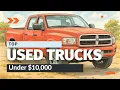 Best Used Pickup Trucks Under 10 000
