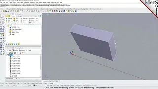 Orienting a Part for 3Axis