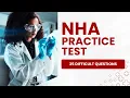 NHA Phlebotomy 2026 Practice Test Mock Exam for Certification 35 Difficult Questions