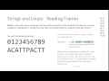 Strings and Loops