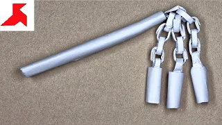 DIY ⛓️ How to make TRIPLE FLAIL from A4 paper