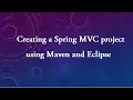 Creating a Spring C project using Maven and Eclipse