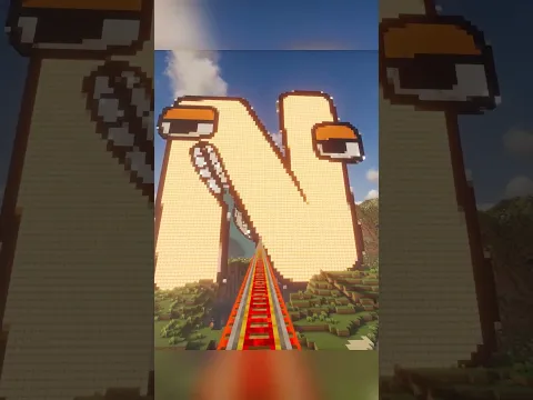 Minecraft Minecart Alphabet LORE