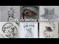 Dark drawing ideas part 6 psycho art ideas horror drawing must try