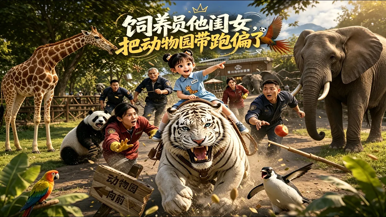 饲养员他闺女,把动物园带跑偏了